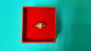 Women's Ring - Yellow Gold 14k (.585) 1.7 grams Size 20