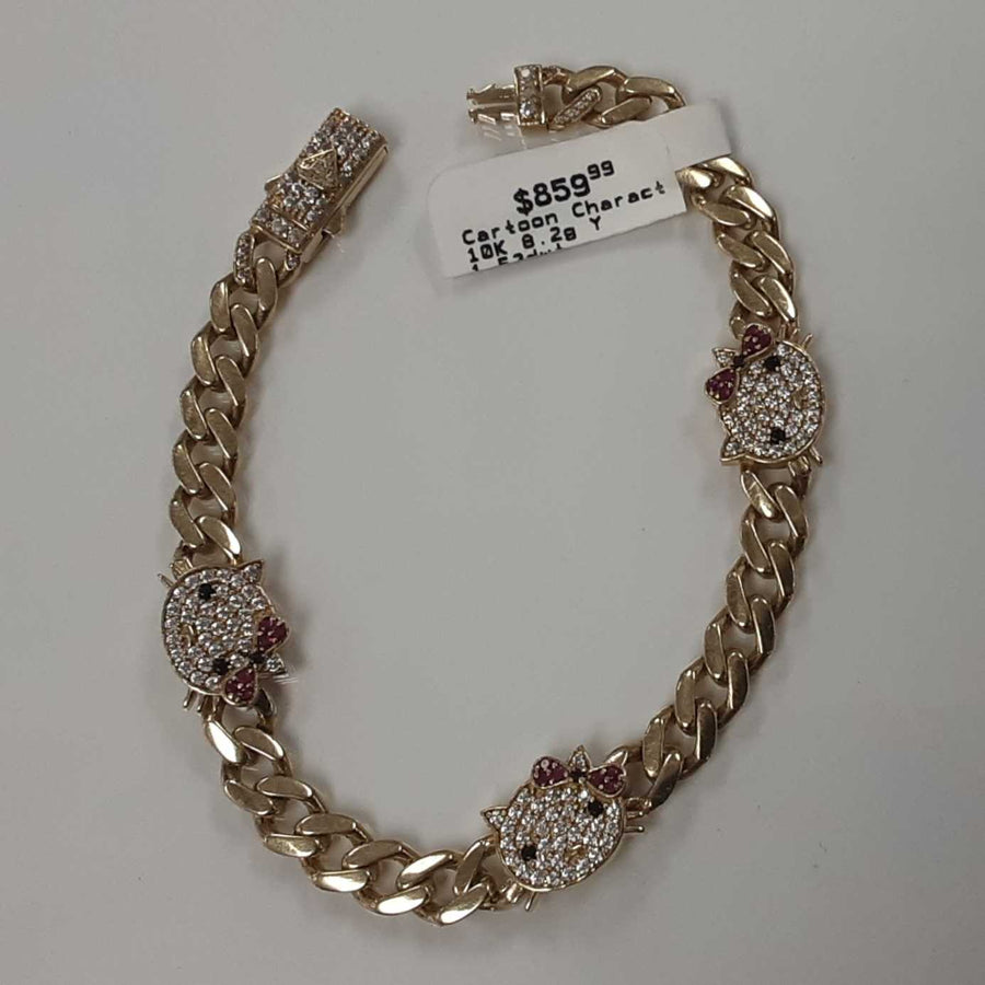 Bracelet - Yellow Gold 10k (.417) 8.2 grams 6 inch