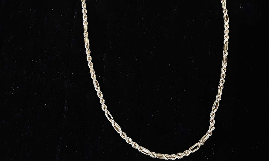 Rope Chain - Yellow Gold 14k (.585) 8.4 grams 20 inch