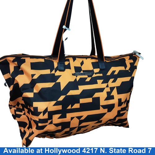 Tumi Mclarren Just In Case Tote Orange Purse / Handbag