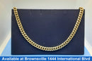 Cuban Link Chain - Yellow Gold 10k (.417) 32.8 grams 24 inch