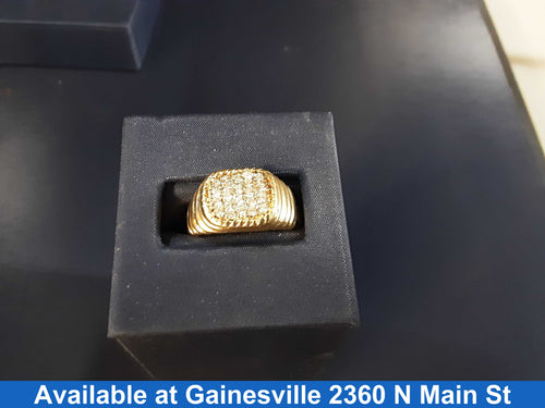 Women's Ring - Yellow Gold 14k (.585) 7.2 grams Size 7.5