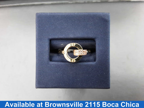Women's Ring - Yellow Gold 10k (.417) 1.4 grams Size 7