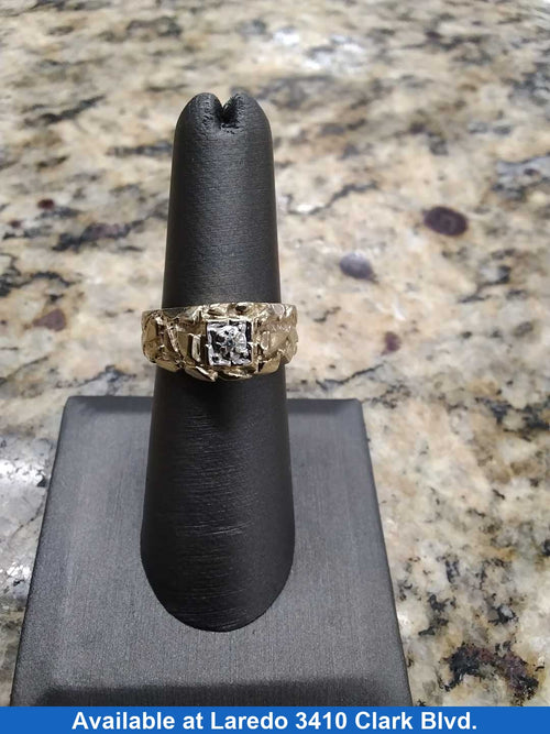 Men's Ring - Yellow Gold 10k (.417) 4 grams Size 12