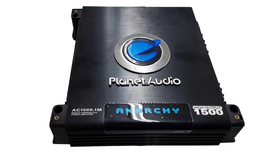 Planet Audio Ac1500.1m Black Car Audio Amplifier