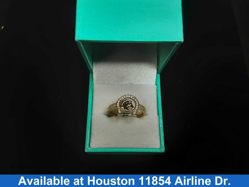 Women's Ring - Yellow Gold 14k (.585) 2.9 grams Size 11