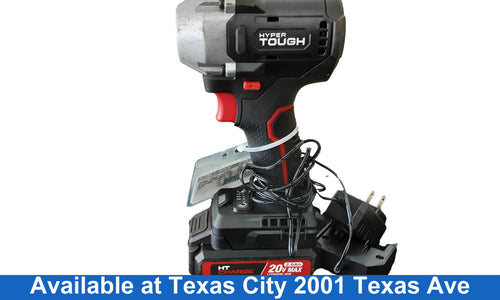 Hyper Tough 80046 Black Cordless Impact Drill