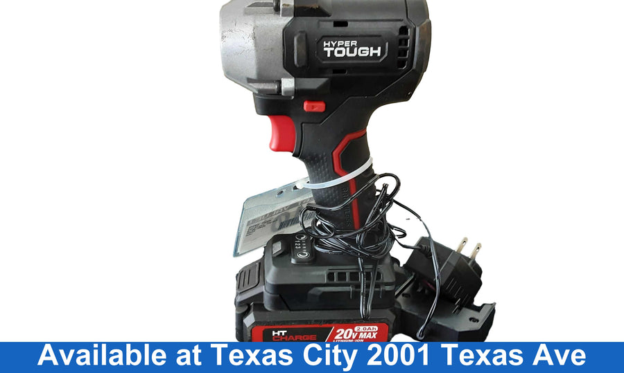 Hyper Tough 80046 Black Cordless Impact Drill