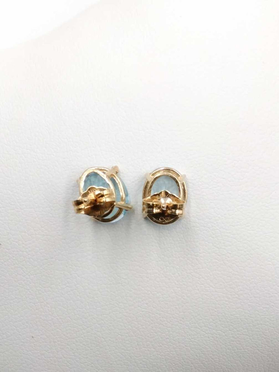 14k White Gold 2.6 Grams Earrings With Stones Jg1025szmia