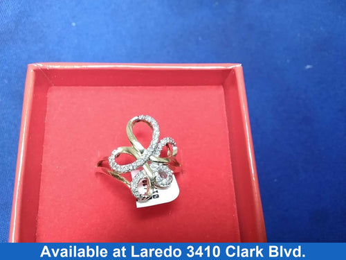 Women's Ring - Yellow Gold 14k (.585) 3.6 grams Size 7.5