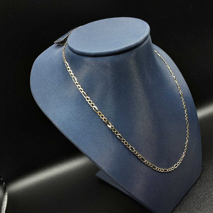 Figaro Chain - Yellow Gold 10k (.417) 2.8 grams 16 inch