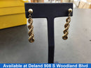 Earrings - Yellow Gold 14k (.585) 4.5 grams