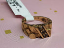 Men's Ring - Yellow Gold 10k (.417) 2 grams Size 4
