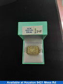 Men's Ring - Yellow Gold 10k (.417) 14.6 grams Size 11