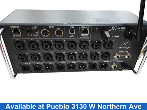Behringer Xr18 Black Digital Mixer