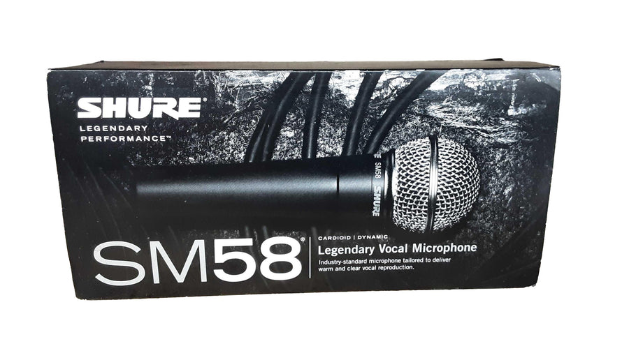 Sure Sm58 Black Corded Microphone