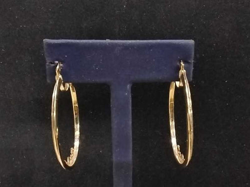 Hoop Earrings - Yellow Gold 14k (.585) 5.5 grams