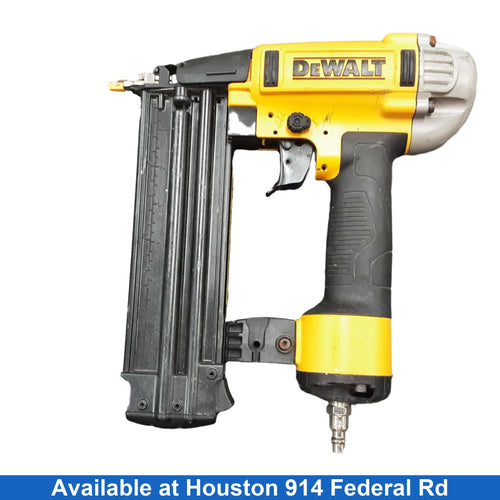 Dewalt Dwfp12233 Yellow Pneumatic Brad Nailer