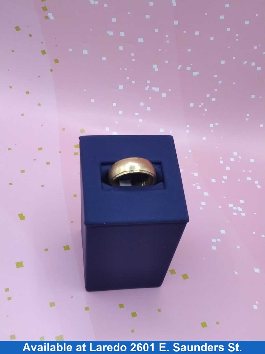 Ring - Wedding Band - Yellow Gold 14k (.585) 6.7 grams Size 6