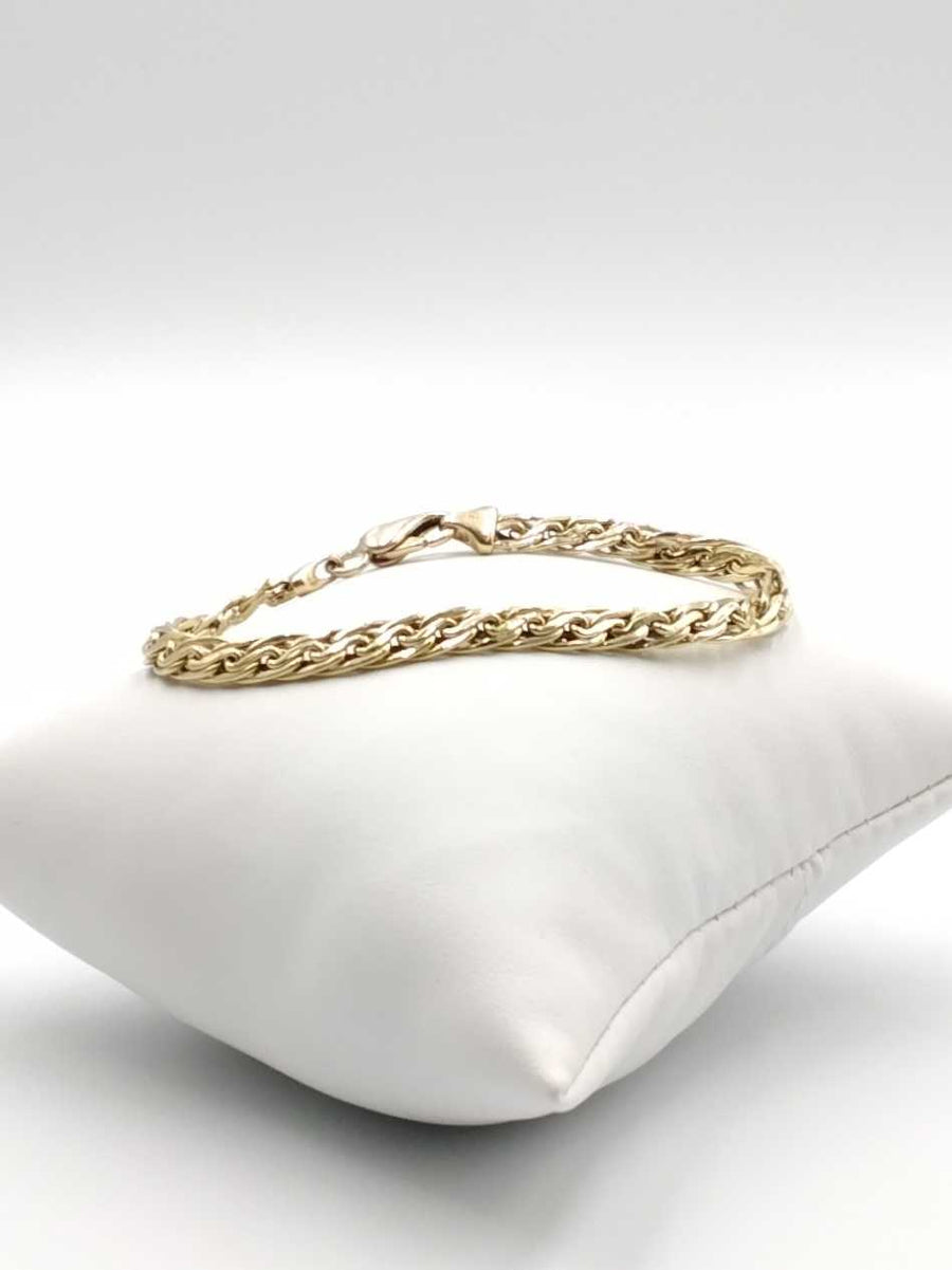 Wheat Bracelet - Yellow Gold 14k (.585) 7.6 grams 7 inch
