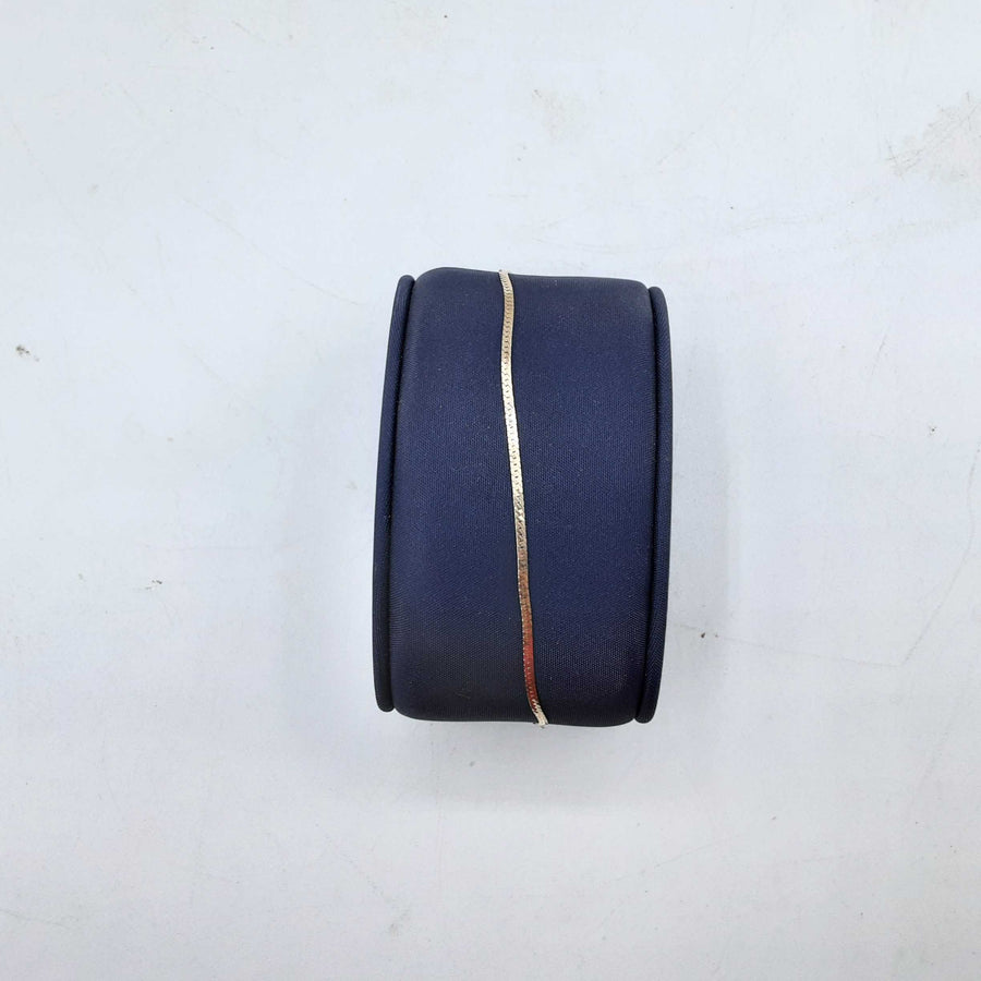 Herringbone Bracelet - Yellow Gold 14k (.585) 1.2 grams 6 inch