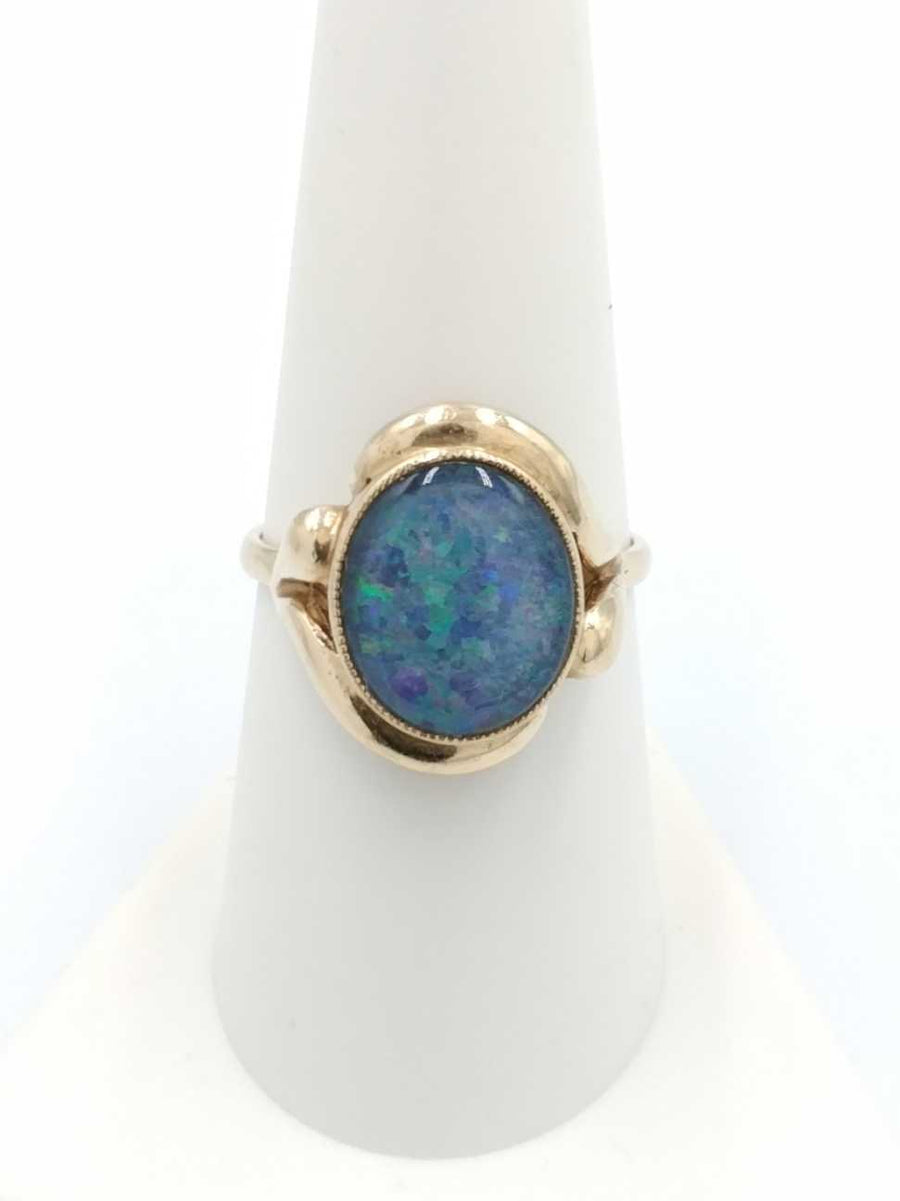 Women's Ring - Yellow Gold 10k (.417) 3.4 grams Size 8