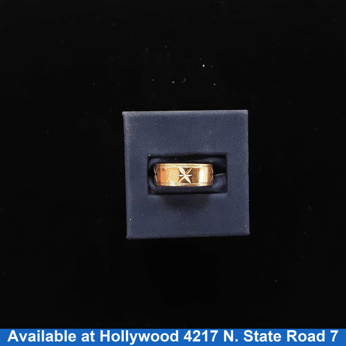 Ring - Wedding Band - Rose Gold 10k (.417) 4.6 grams Size 7