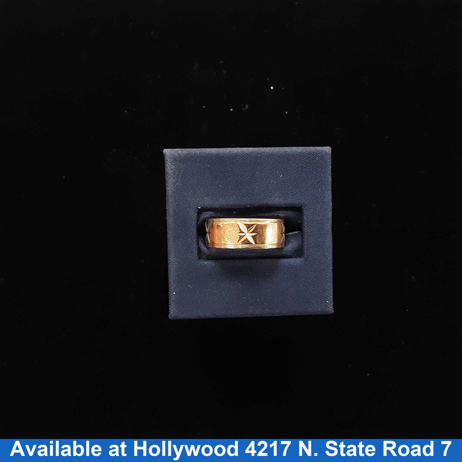 Ring - Wedding Band - Rose Gold 10k (.417) 4.6 grams Size 7