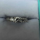 Ring - Engagement Set - White Gold 14k (.585) 3.4 grams Size 20