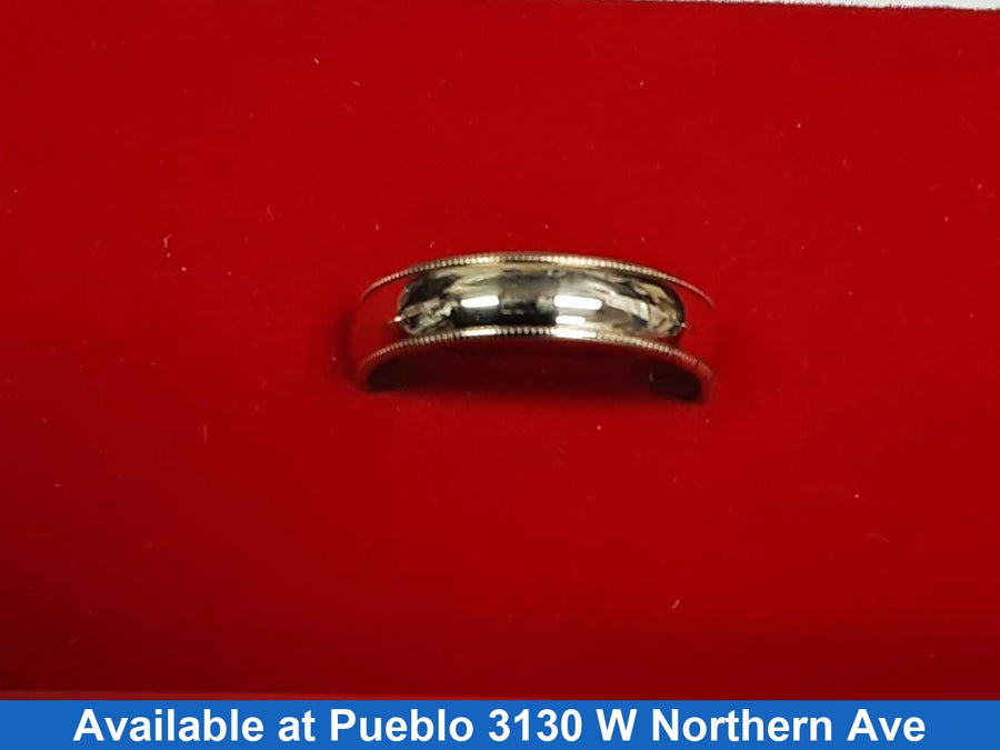 Ring - Wedding Band - Yellow Gold 14k (.585) 5.7 grams Size 10