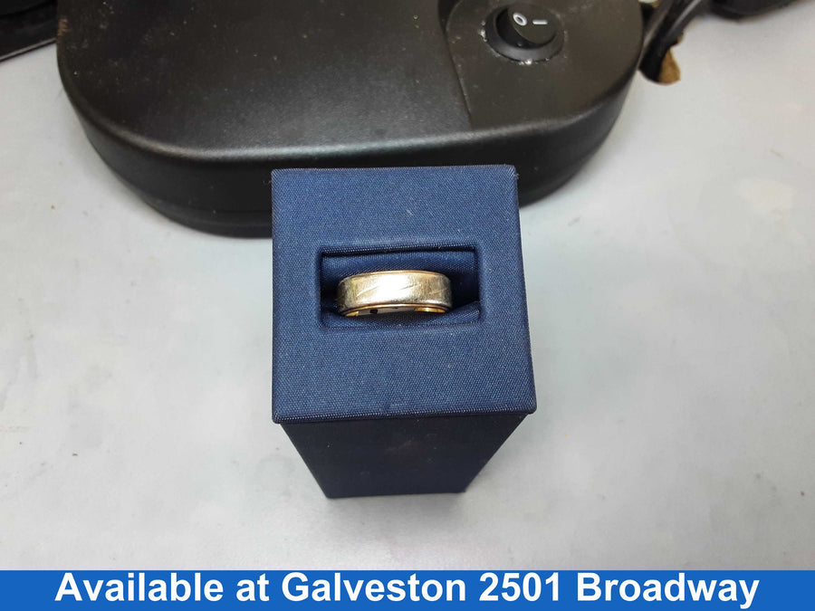 Ring - Wedding Band - Yellow Gold 14k (.585) 5.2 grams Size 6