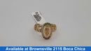 Women's Ring - Yellow Gold 10k (.417) 2.3 grams Size 20