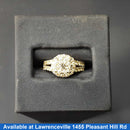 Women's Ring - Yellow Gold 14k (.585) 3 grams Size 20