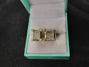 Women's Ring - Yellow Gold 10k (.417) 7.7 grams Size 9
