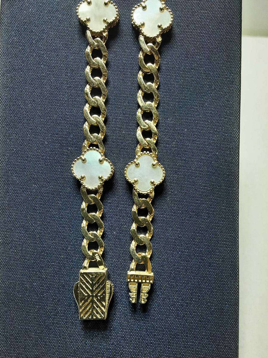 Cuban Link Bracelet - Yellow Gold 10k (.417) 6.7 grams 7 inch