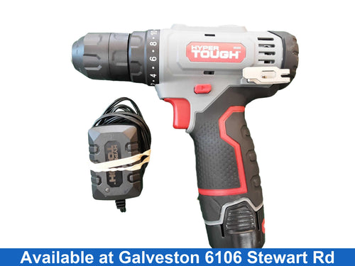 Hyper Tough 99303 Black Cordless Standard Drill