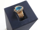 December Birthstone Women's Ring - Yellow Gold 10k