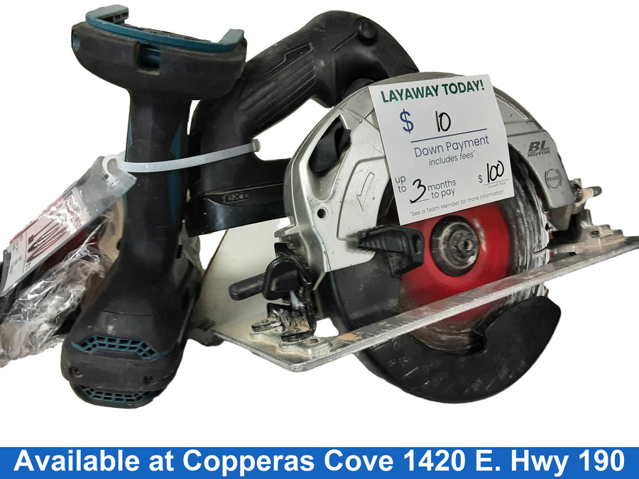 Makita Xsh04 Black Cordless Circular Saw
