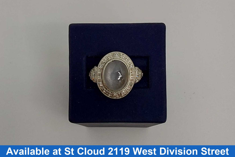 Women's Ring - White Gold 14k (.585) 7.7 grams Size 7