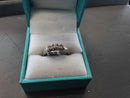 Women's Ring - White Gold 10k (.417) 2.3 grams Size 7.5
