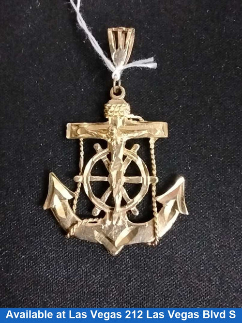 Religious Pendant - Yellow Gold 14k (.585) 6.5 grams