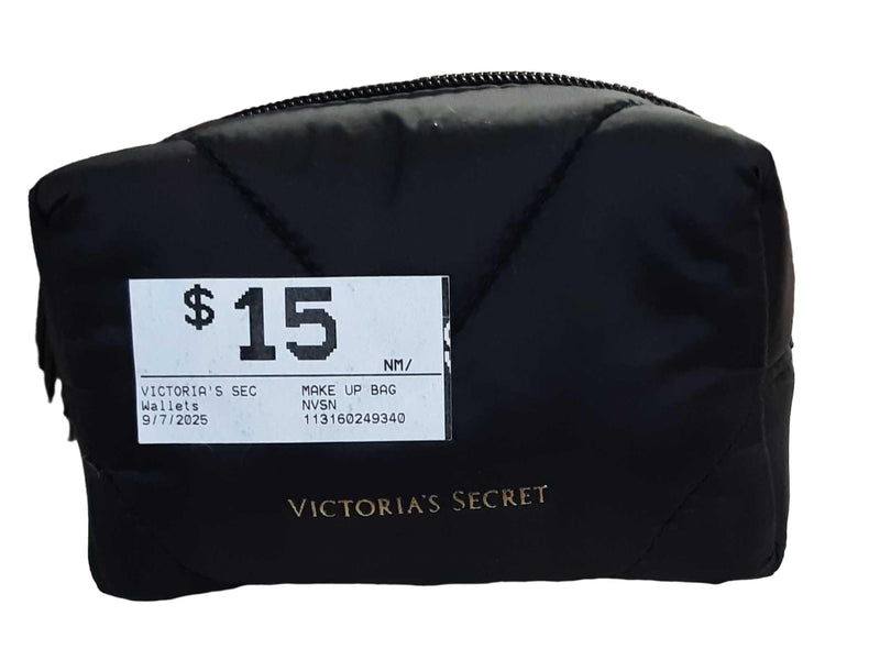 Victoria's Secret Make Up Bag Black Wallet