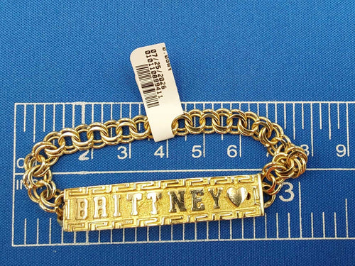 ID Bracelet - Yellow Gold 10k (.417) 20.2 grams 20 inch