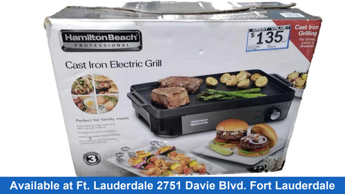 Hamilton Beach 38560 Black Stoves (Cooktop)