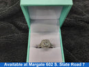 Women's Ring - White Gold 10k (.417) 5.3 grams Size 7
