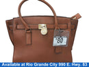 Michael Kors Av-1405 Brown Purse / Handbag