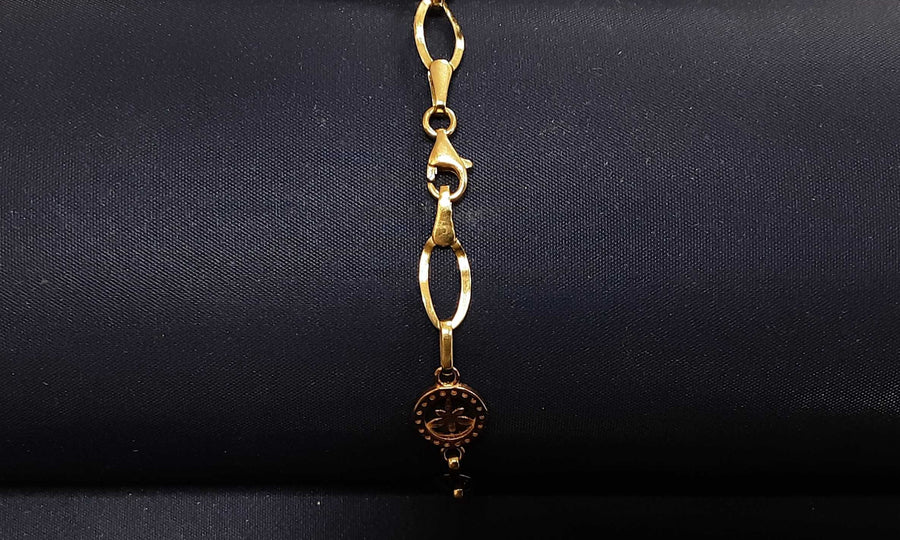 Bracelet - Yellow Gold 14k (.585) 5.2 grams 8 inch