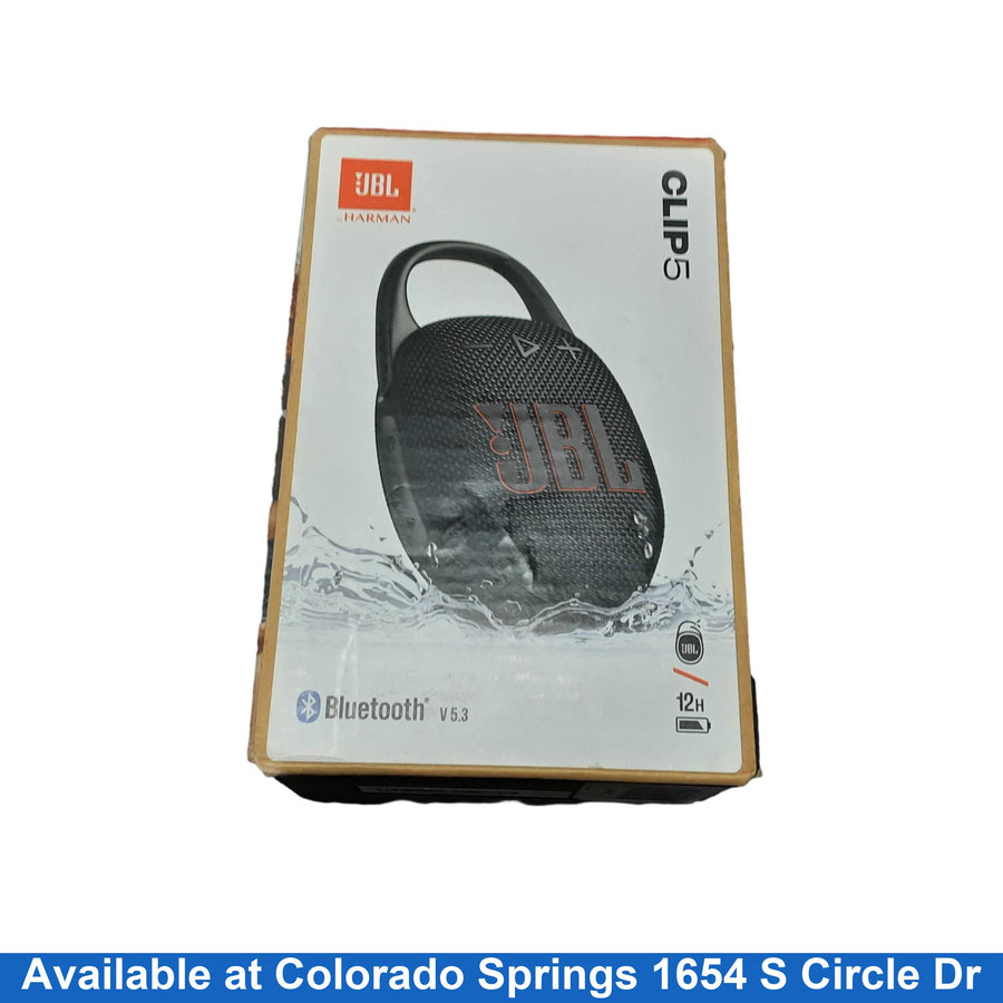 Jbl Jblclip5 Black Portable Speaker