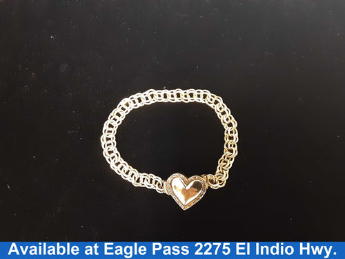 Bracelet - Yellow Gold 10k (.417) 6.5 grams 7 inch