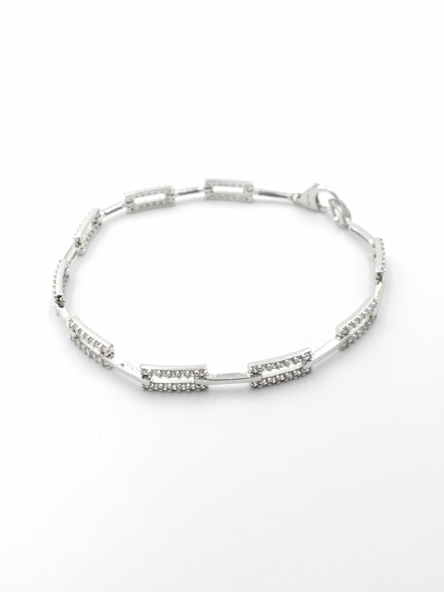 Bracelet - White Gold 14k (.585) 7.5 grams 7 inch